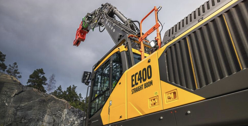 Volvo CE upgrades straight boom demolition excavators